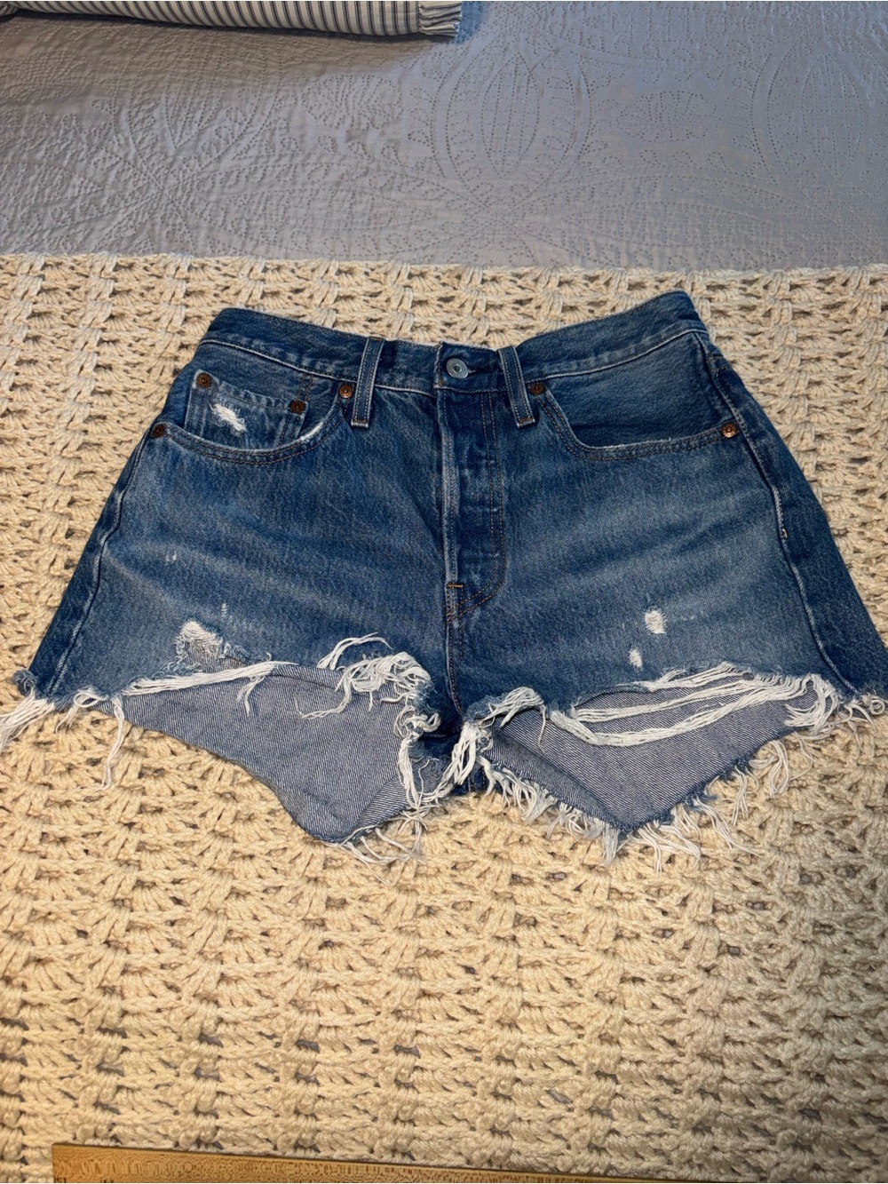 Levi’s 501 Premium Denim Shorts Size 27